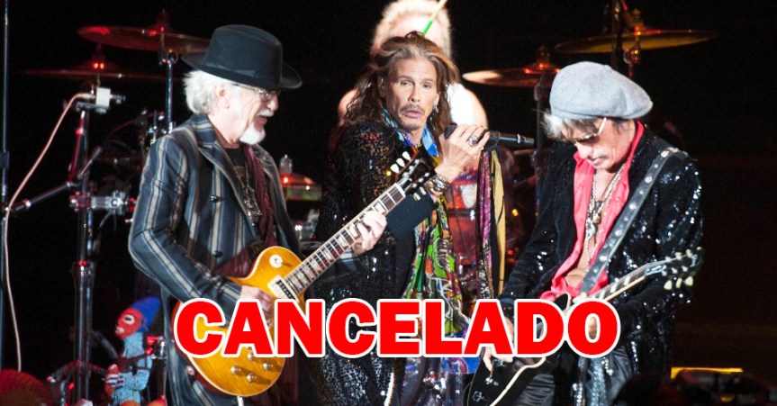 Show do Aerosmith em Curitiba é&nbsp;cancelado