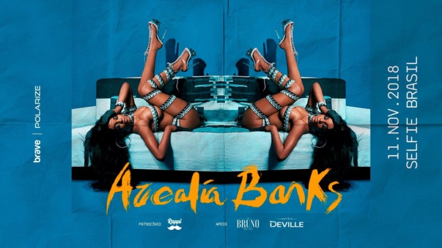 Azealia Banks passa por Curitiba em turnê de 5 datas pelo&nbsp;Brasil