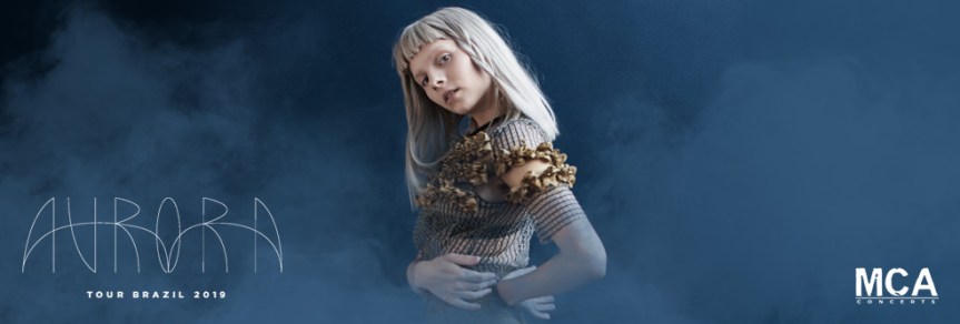 Cantora norueguesa Aurora se apresenta na Opera de Arame em&nbsp;maio