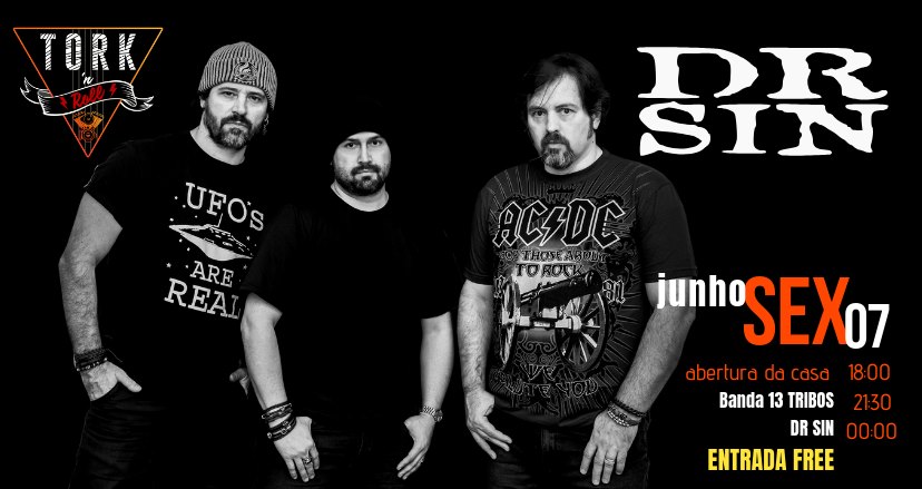 Dr. Sin faz show gratuito em Curitiba no Tork N’&nbsp;Roll