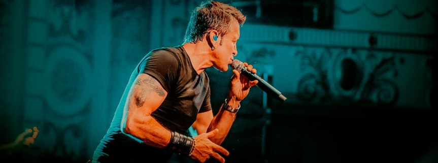 Scott Stapp: Cantor apresenta sucessos do Creed e canções solo em&nbsp;Curitiba