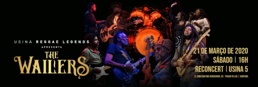 The Wailers: Banda de Bob Marley promete mais um show histórico em&nbsp;Curitiba