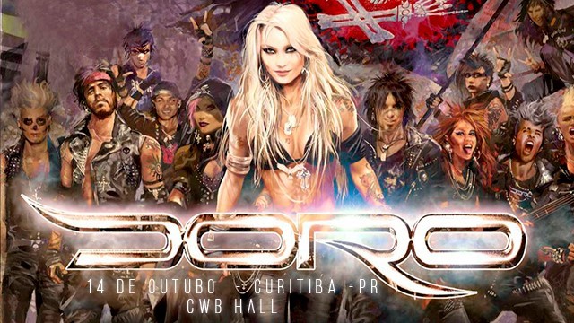 CWB Hall divulga show da cantora alemã&nbsp;Doro