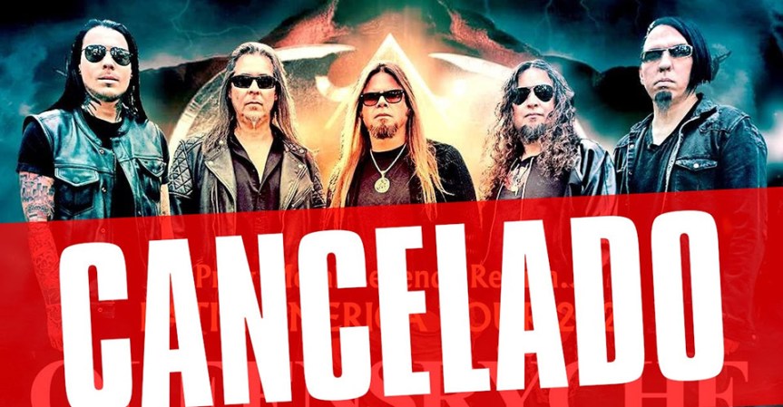 Queensrÿche: show em São Paulo é cancelado&nbsp;definitivamente
