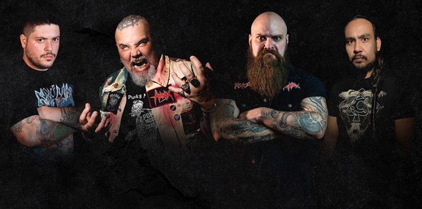 Lockdown: banda com João Gordo (R.D.P.) e Antonio Araújo (Korzus) lança EP Unholy Ceremony&nbsp;Heretic