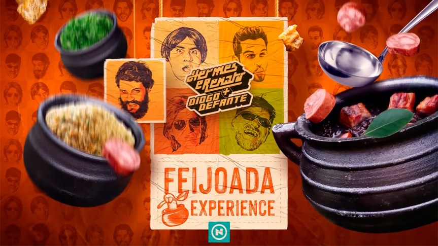 Feijoada Experience Hermes e Renato oferece humor, música e gastronomia em novo local: Bastards&nbsp;Pub