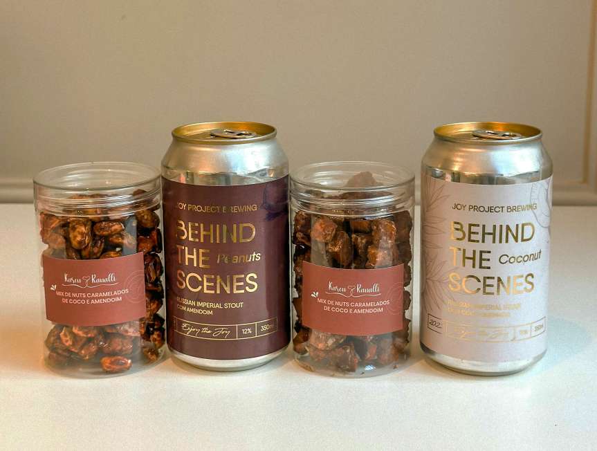 Joy Project Brewing oferece kit especial com harmonização entre chocolates finos e rótulos&nbsp;especiais