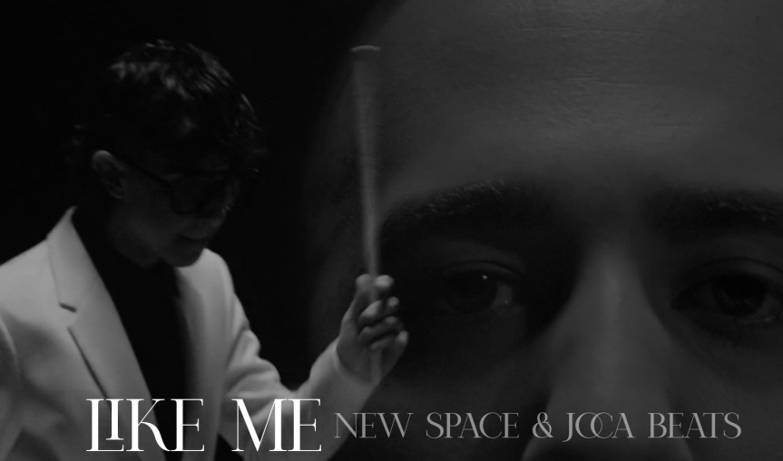 Disponível “Like Me”, debut do rapper americano New Space e do baterista brasileiro Joca Beats