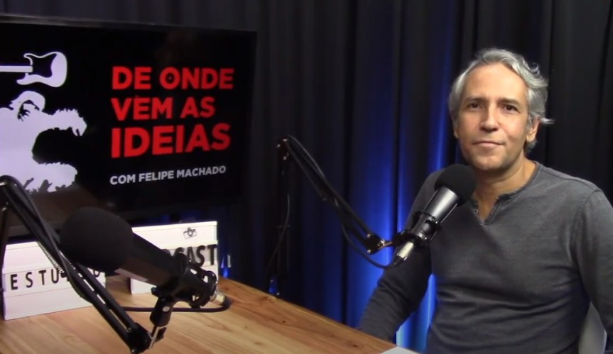 Felipe Machado entrevista o neurocientista Sidarta Ribeiro no podcast De Onde Vêm as&nbsp;Ideias