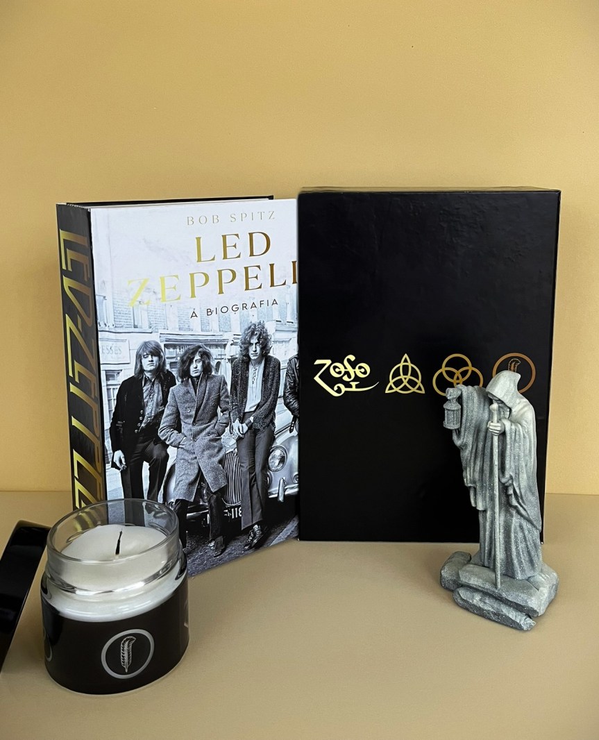 Nova biografia do Led Zeppelin chega ao Brasil em edição&nbsp;limitada