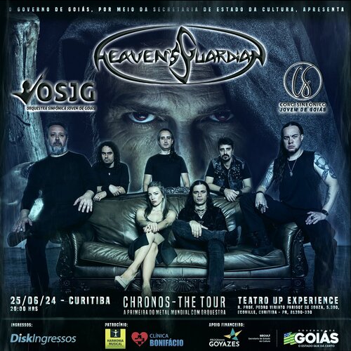 Heaven's Guardian chega a Curitiba com a turnê “Chronos The Tour