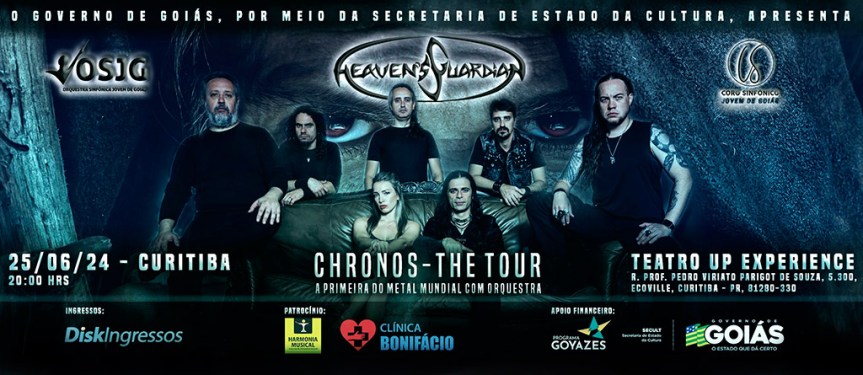 Heaven’s Guardian e Orquestra no Teatro Up Experience; ingressos a partir de R$&nbsp;40