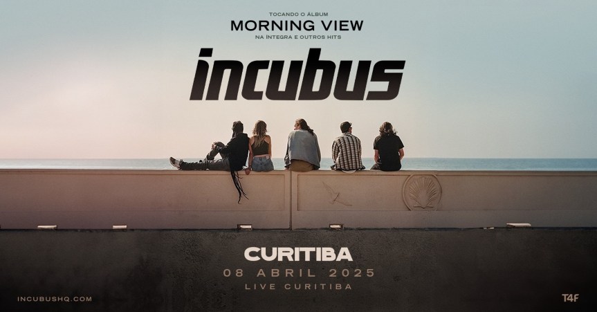 Incubus traz turnê do álbum Morning View para São Paulo e Curitiba em&nbsp;2025