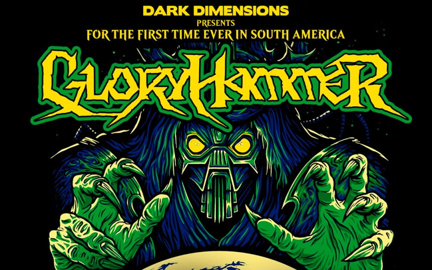 Gloryhammer anuncia primeira turnê pela América do Sul em abril de&nbsp;2025