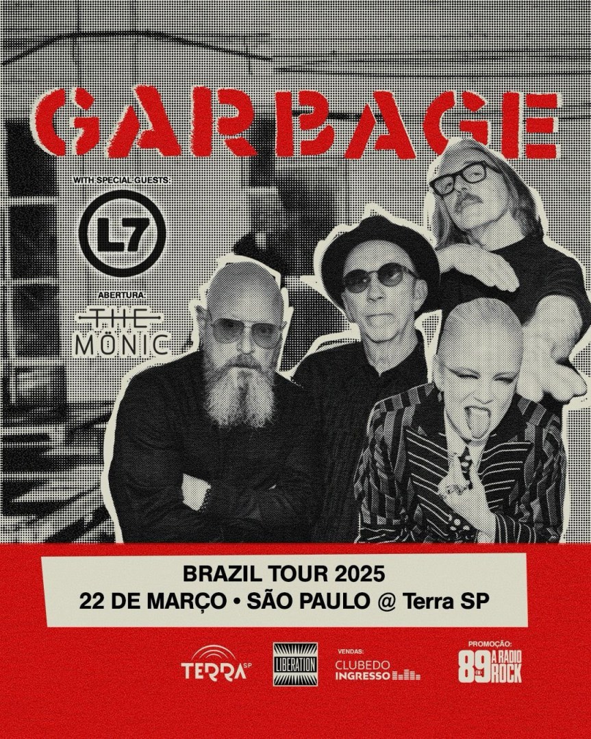 The Mönic toca com Garbage e L7 na turnê&nbsp;brasileira