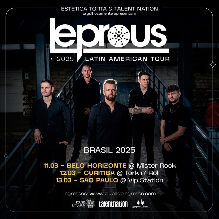 [Entrevista] Robin Ognedal, guitarrista da Leprous, fala sobre a próxima turnê da banda no Brasil, em&nbsp;março