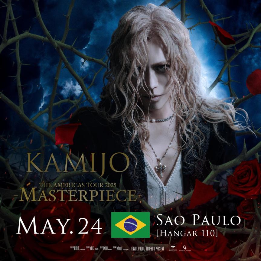 Kamijo: Icônico Vocalista Faz Apresentação Única em São Paulo no Dia 24 de&nbsp;Maio