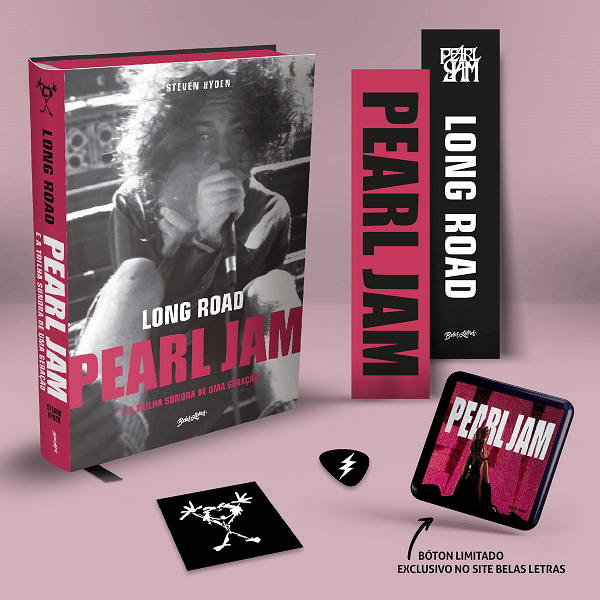 Livro que conta a história do Pearl Jam através de 18 músicas e com foco nos lados B chega ao&nbsp;Brasil