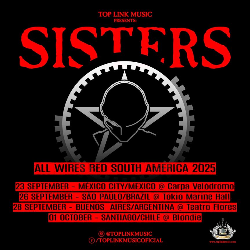 Guitarrista do The Sisters of Mercy fala: “Não seguimos regras da&nbsp;indústria”