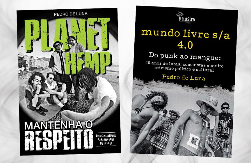 Biografias de Planet Hemp e Mundo Livre S/A tem lançamento em Curitiba no Fuga&nbsp;Café