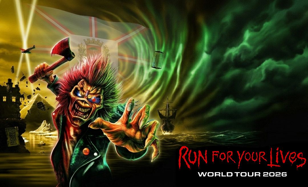 Iron Maiden é oficialmente confirmado em Curitiba dia 28 de outubro