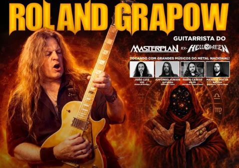 Roland Grapow celebra 30 anos de clássico do Helloween com show em Curitiba