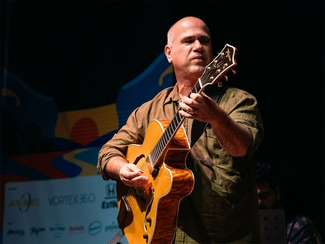 Próxima edição do Palco 180bpm terá show de encerramento com o consagrado guitarrista Nelson Faria